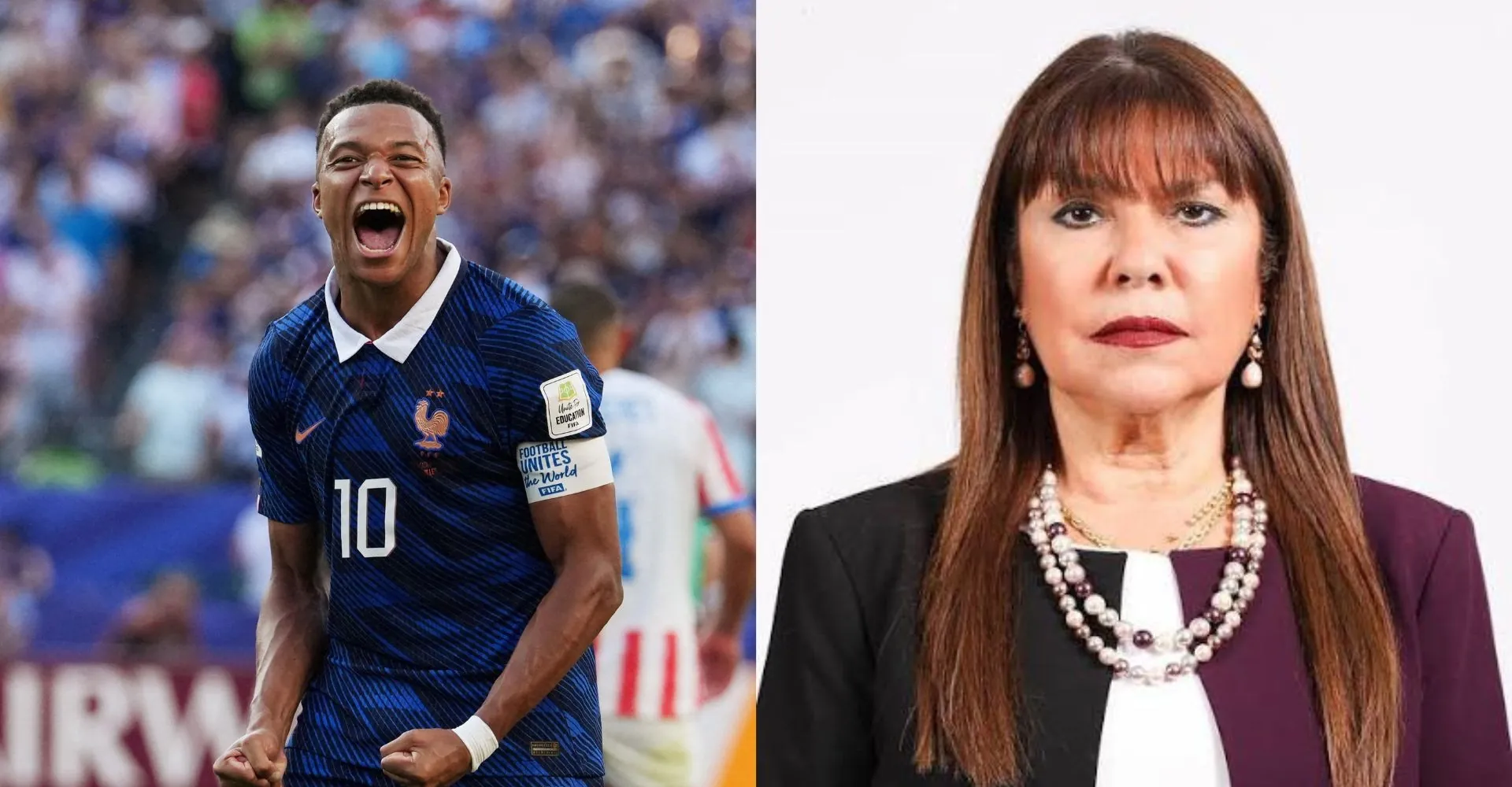 França investiga declarações racistas feitas por senadora paraguaia sobre Mbappé
