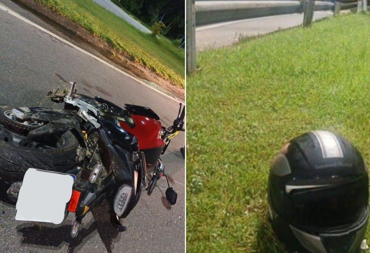 Motociclista morre após bater em alta velocidade em guard-rail em SP | G1