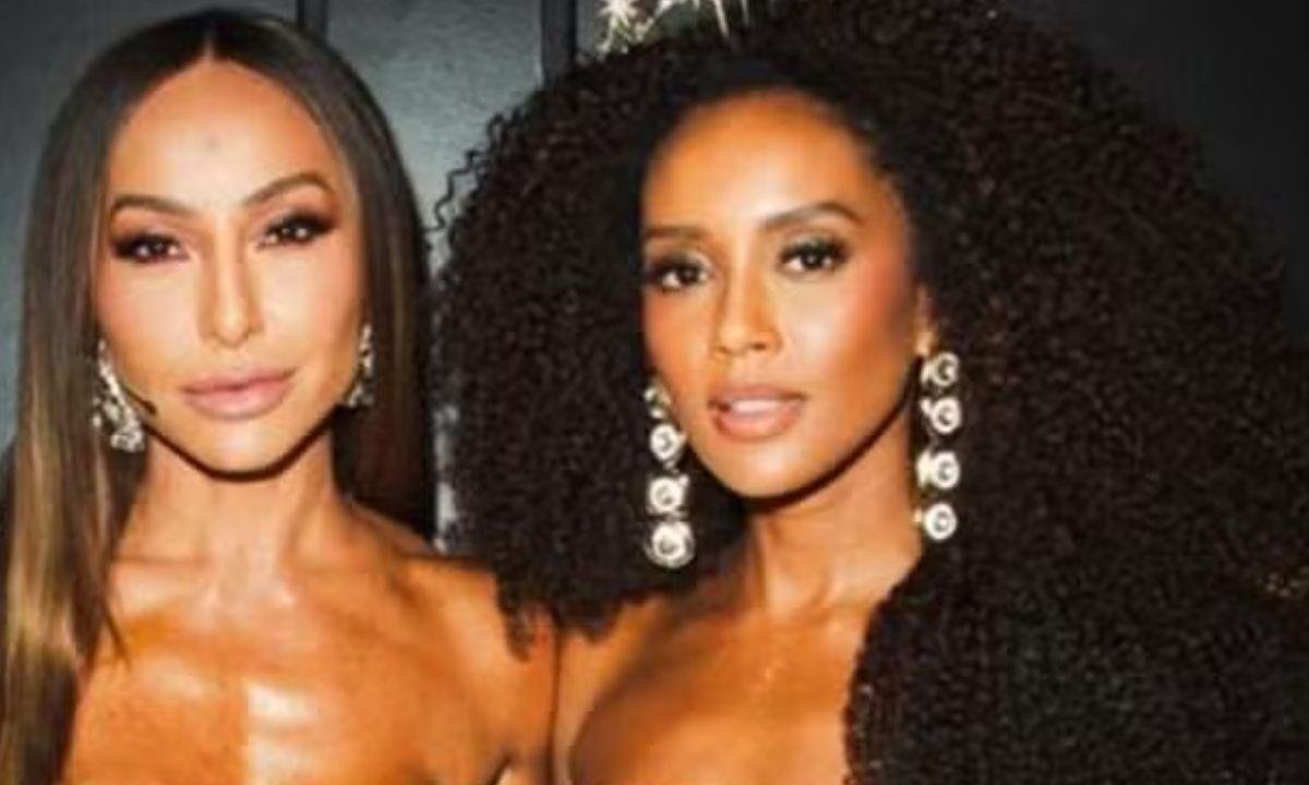 Sabrina Sato recebe declaração de Tais Araújo em aniversário: "Única"