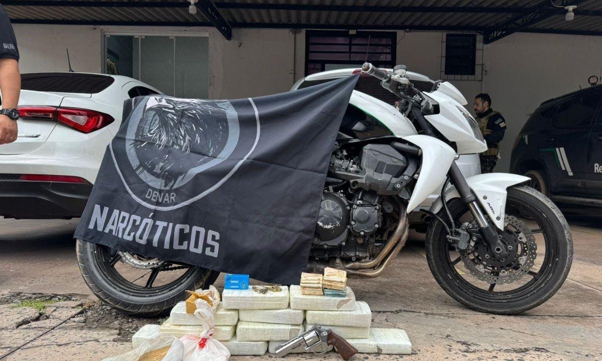 Polícia apreende 15 kg de cocaína, arma e R$ 23 mil em espécie | G1