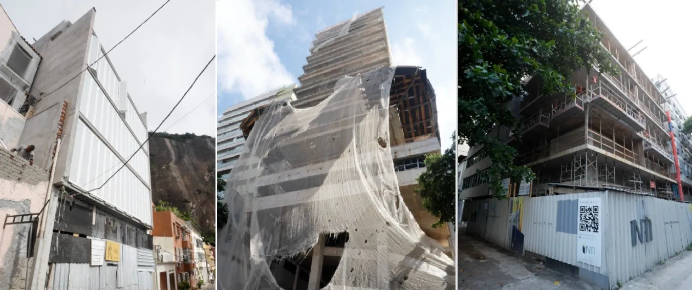 Urca, Leblon, Gávea e mais: seis prédios de luxo na Zona Sul têm construções paralisadas. 'Faltaram recursos', diz sócio-diretor
