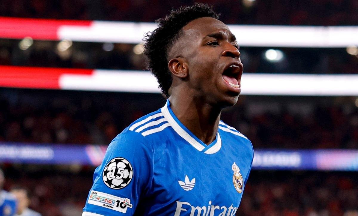 Vini Jr. quebra tabu histórico contra Mourinho na Champions League