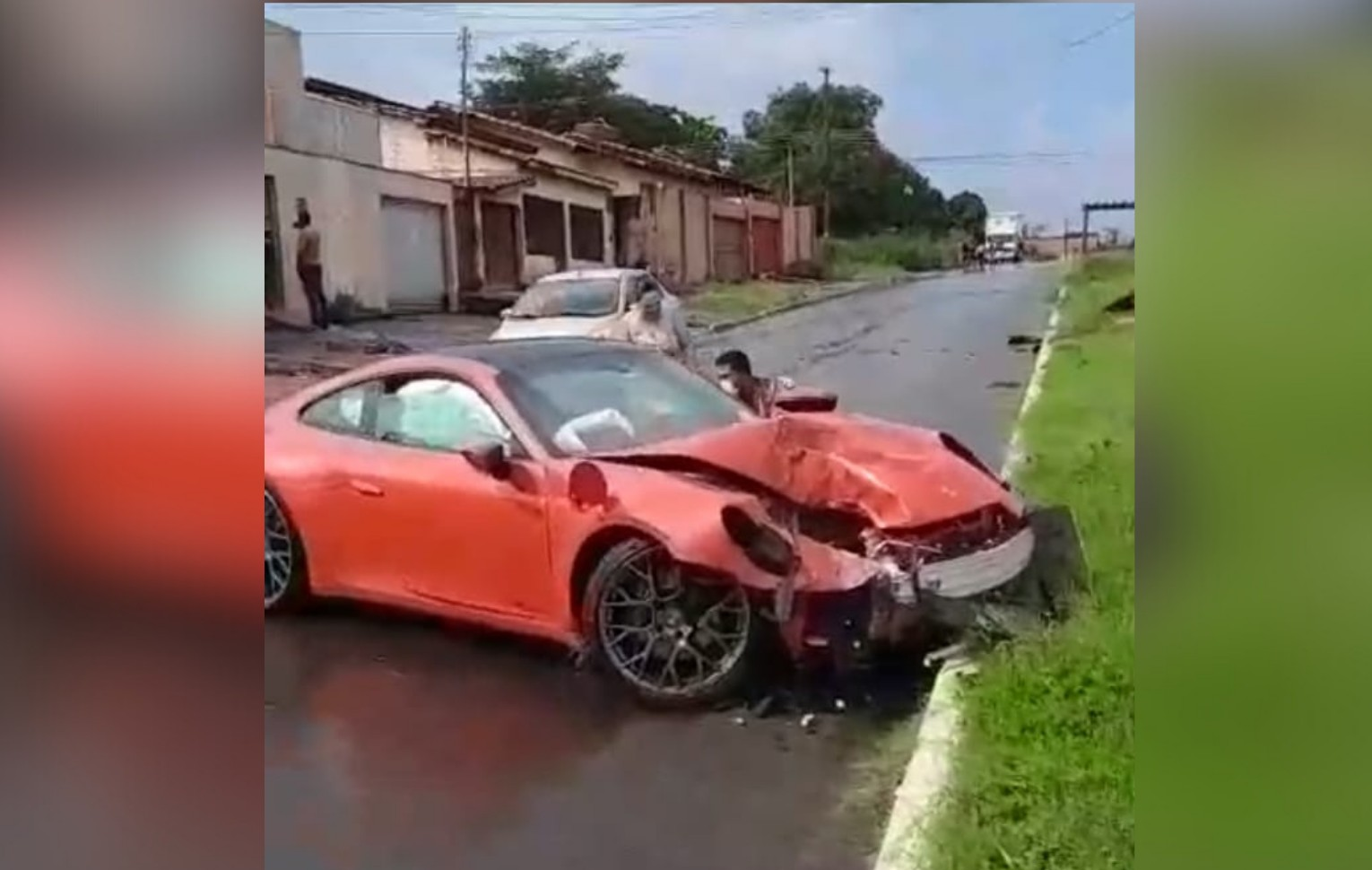 Acidente com Porsche em Araguaína; conserto pode chegar a R$ 100 mil | G1