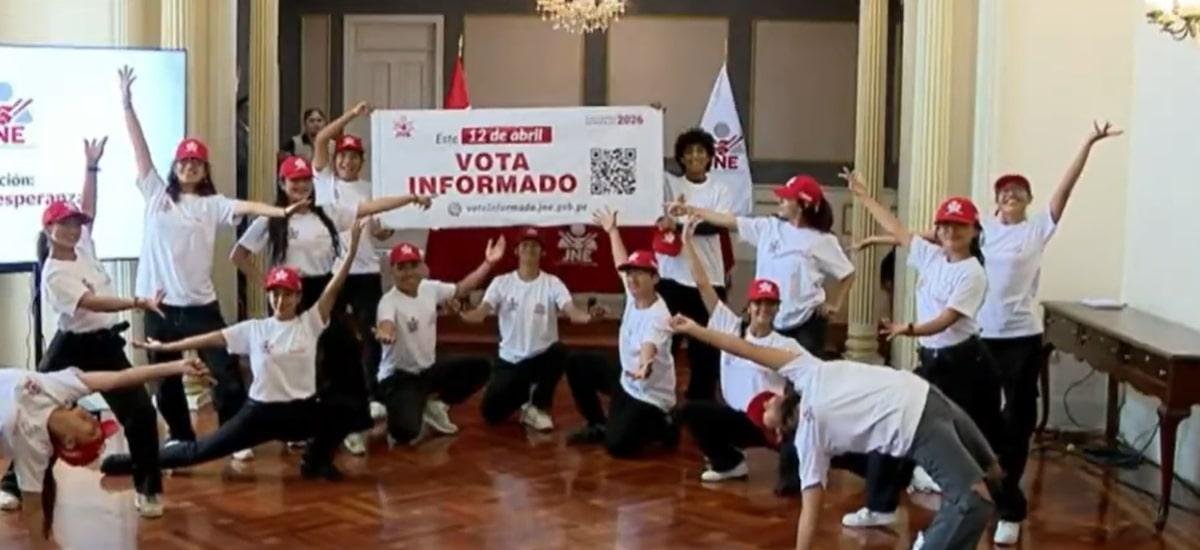 Vídeo: Júri eleitoral do Peru lança música e coreografia para eleições presidenciais