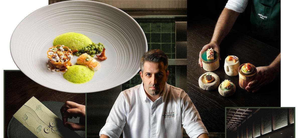 Restaurante JNcQUOI Table, em Lisboa, propõe experiência intimista com chef premiado