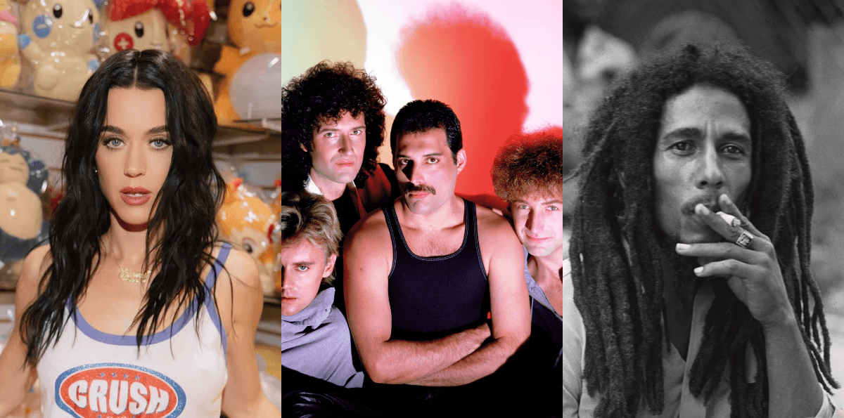 De Katy Perry a Bob Marley: 10 artistas que nunca ganharam um Grammy