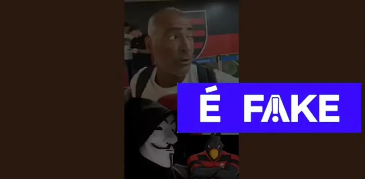 É #FAKE vídeo de Romário criticando Lula por proibição de bets; conteúdo foi manipulado com inteligência artificial
