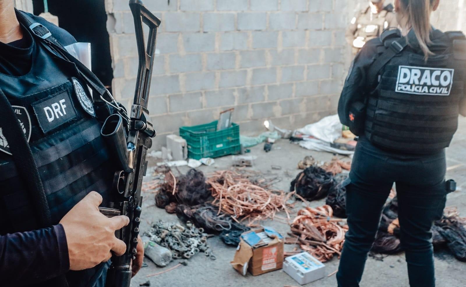 Furto de cabos: Polícia prende 6 em Duque de Caxias e São Gonçalo | G1