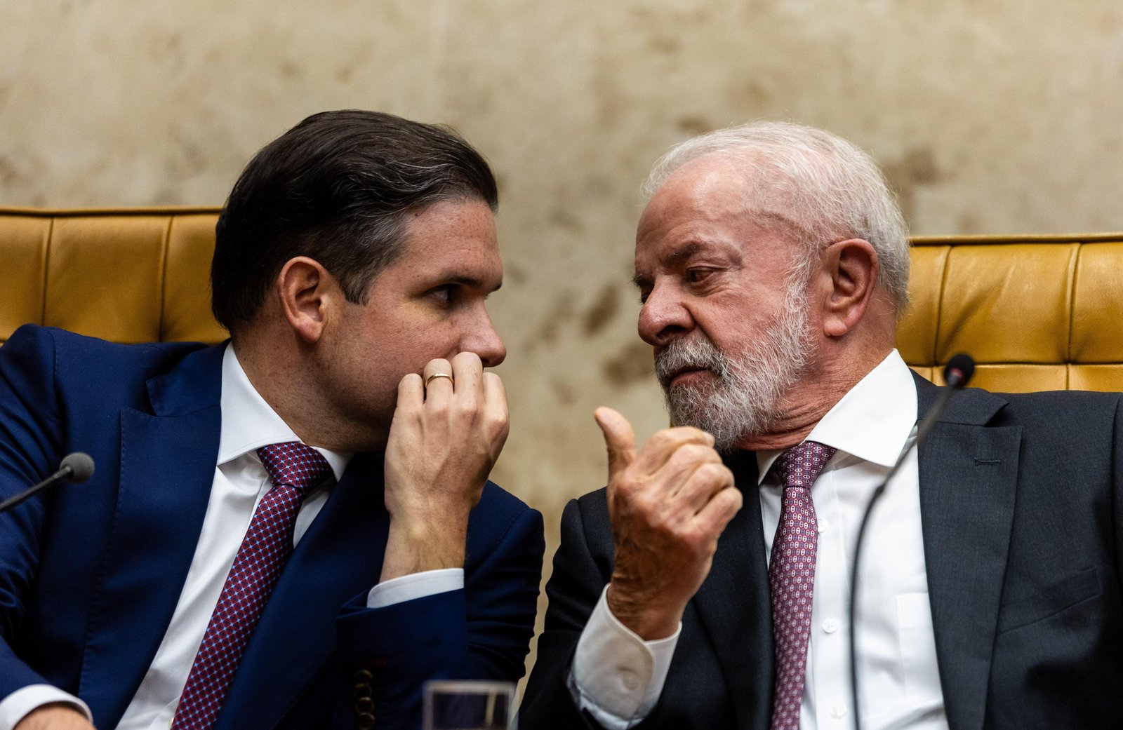 Lula recebe Hugo Motta e líderes da Câmara para jantar na Granja do Torto