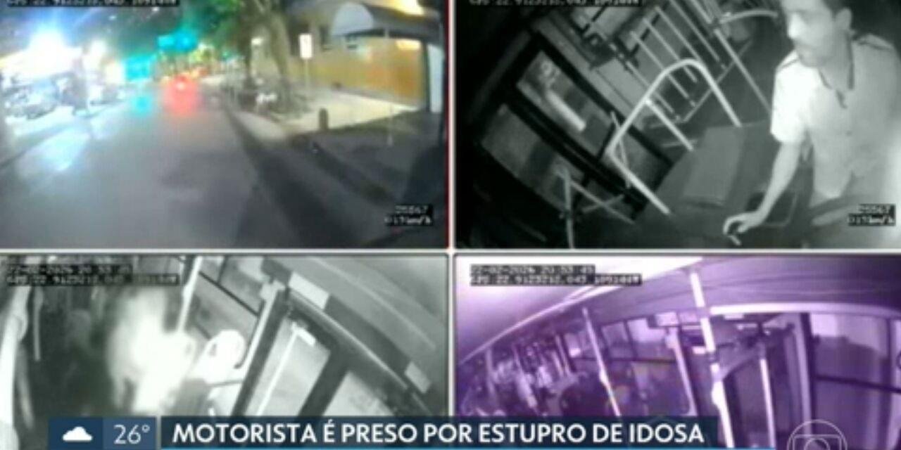 Motorista apaga luzes de ônibus antes de suposto estupro de idosa | G1
