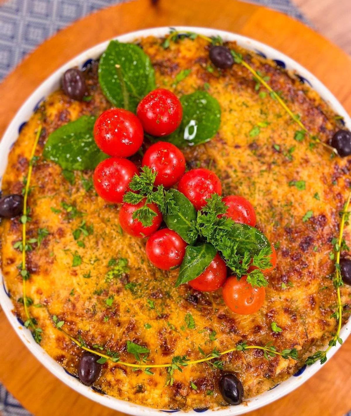 Receita simples de repolho gratinado pronto em 30 minutos