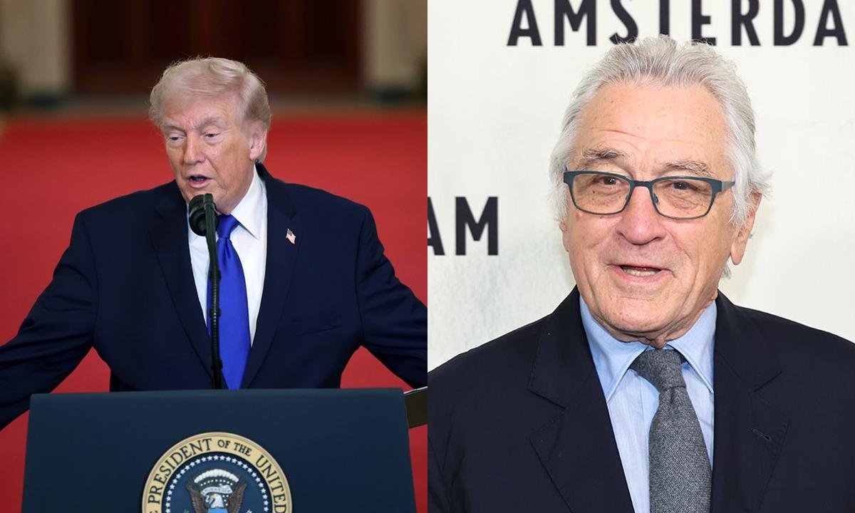 Donald Trump ataca Robert De Niro após falas contra o governo