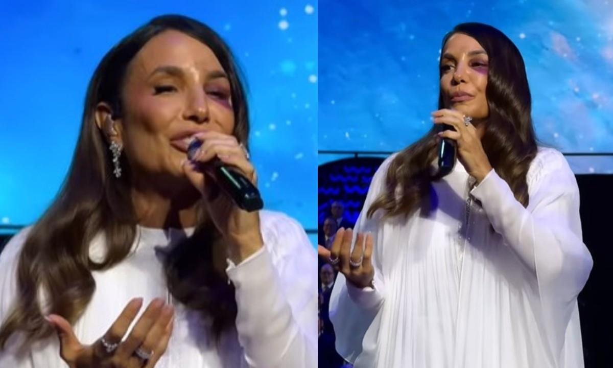 Saiba o que Ivete Sangalo disse em primeira aparição após acidente