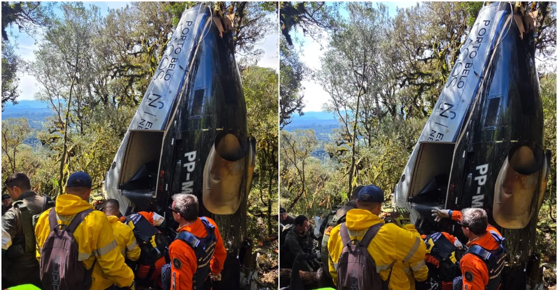 Queda de helicóptero que matou cantor Rick e outros 4 em SC será investigada em duas frentes; veja o que se sabe