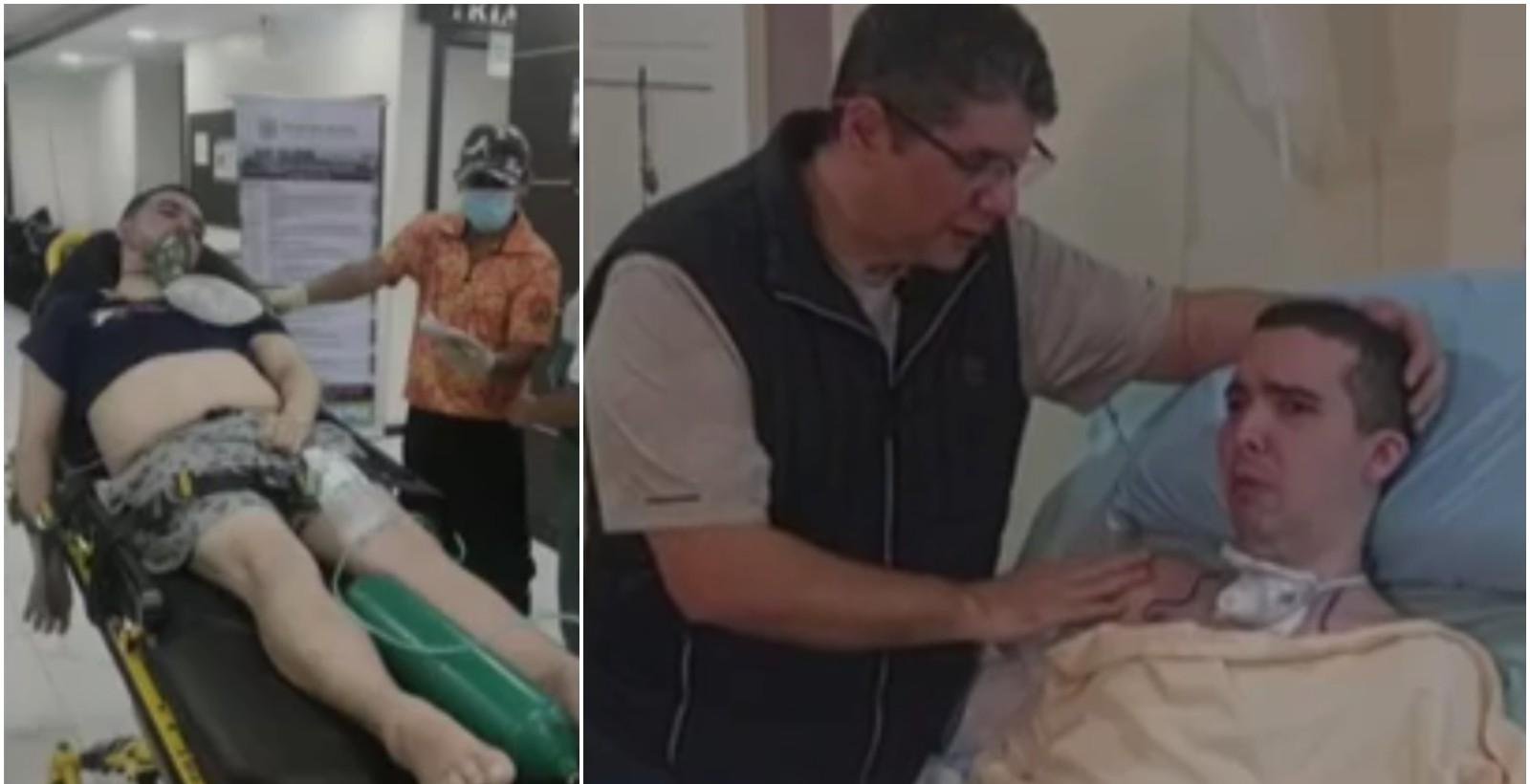 Família busca R$ 1,9 milhão para UTI aérea das Filipinas | G1