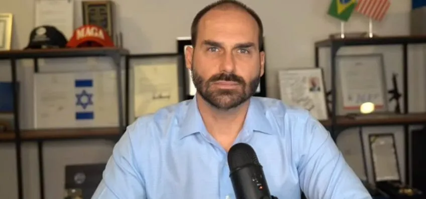 Eduardo Bolsonaro propõe substituir Pix por sistema dos EUA
