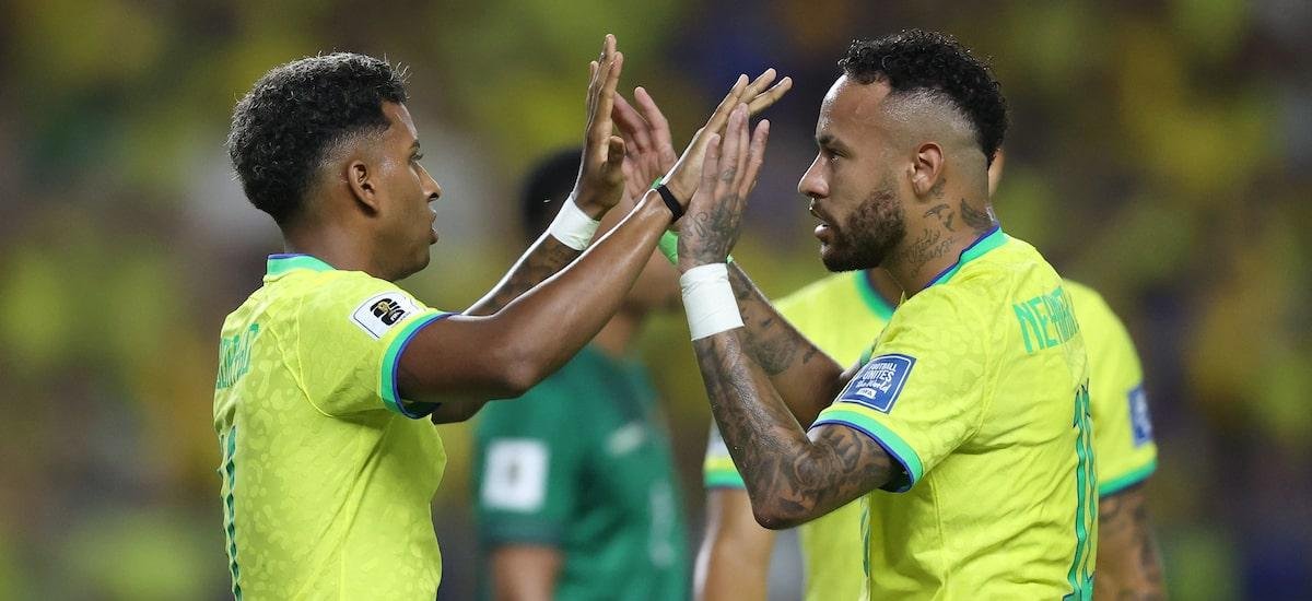 Neymar lamenta lesão de Rodrygo e se declara ao jogador: ‘Meu herdeiro’
