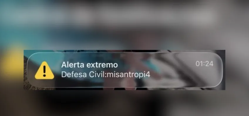Alerta da Defesa Civil pode ter sido resultado de ataque hacker