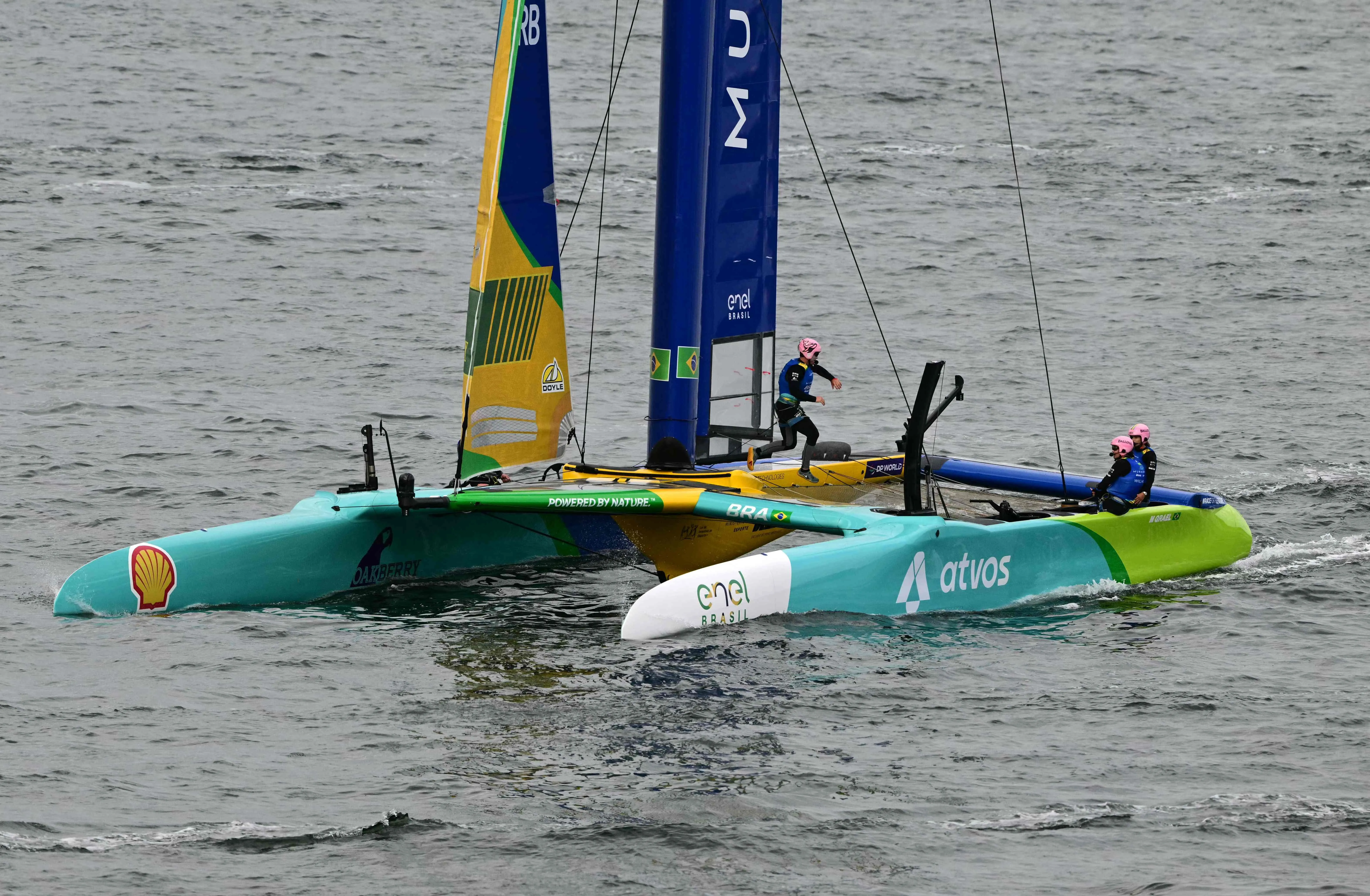 SailGP: Barco brasileiro tem problemas técnicos e disputa apenas duas regatas; australianos lideram etapa do Rio
