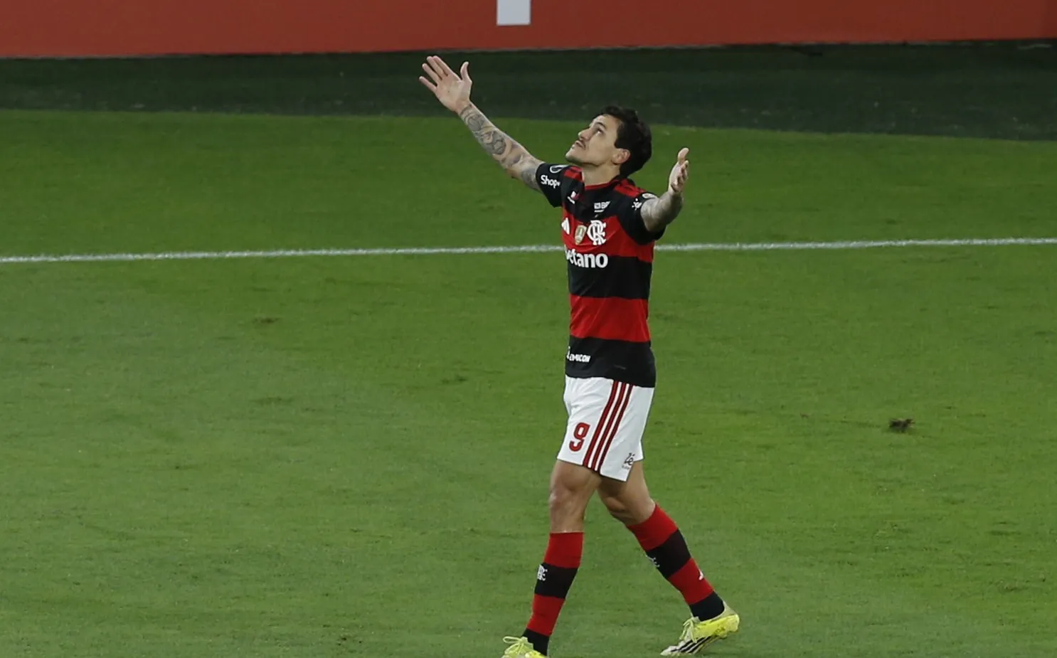 Com gol de Pedro, Flamengo faz dever de casa contra o Estudiantes e garante classificação antecipada na Libertadores