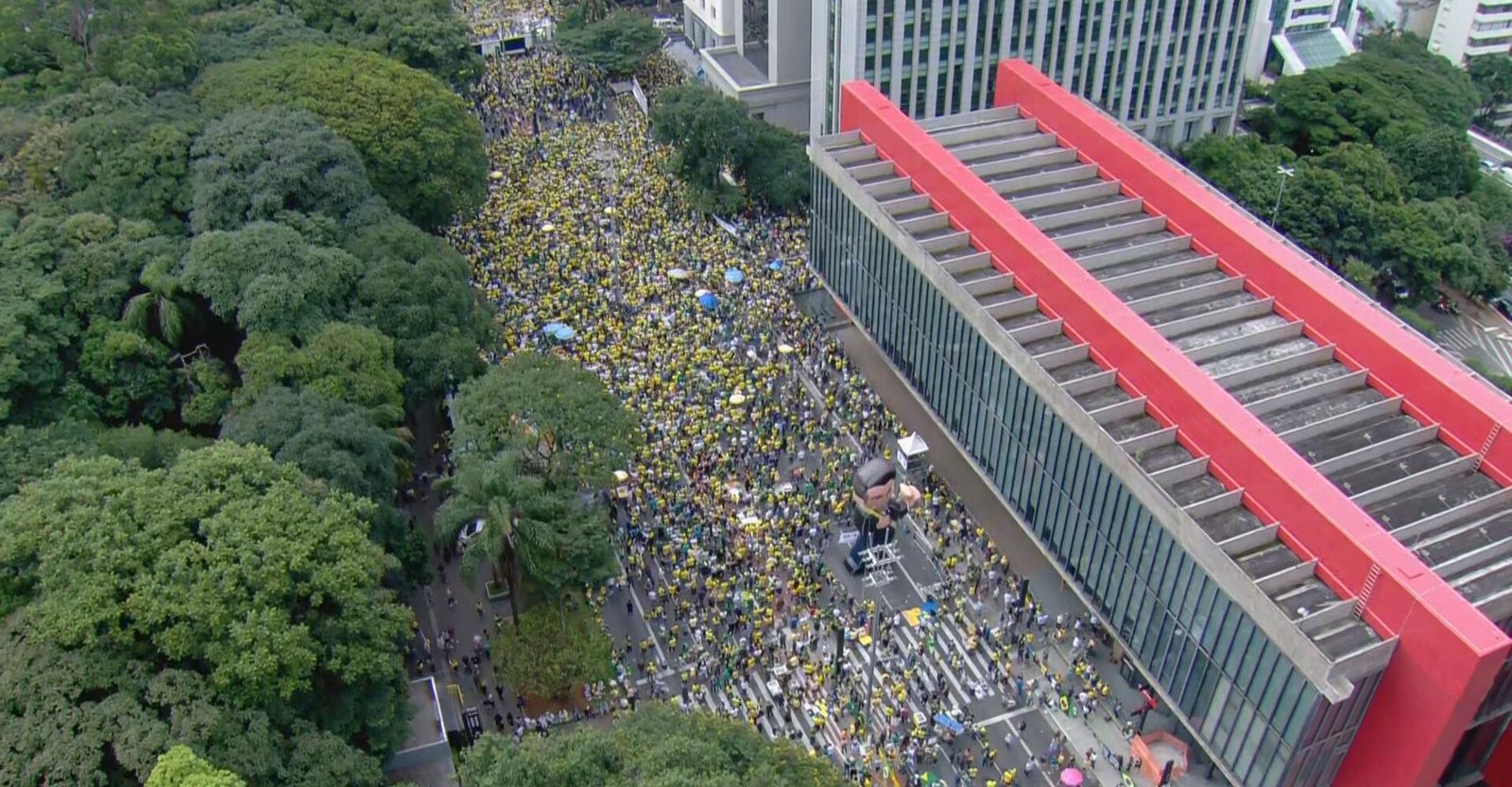 Atos contra Lula e ministros do STF reuniram 20,4 mil em SP e 4,7 mil no Rio, segundo metodologia da USP | G1