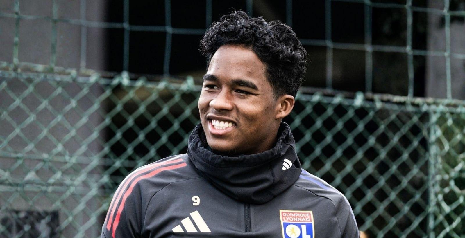 Endrick na Copa da França: Lyon x Laval