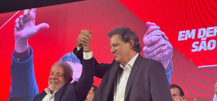 Após reunião com Lula, Haddad diz que definirá chapa na 5ª feira