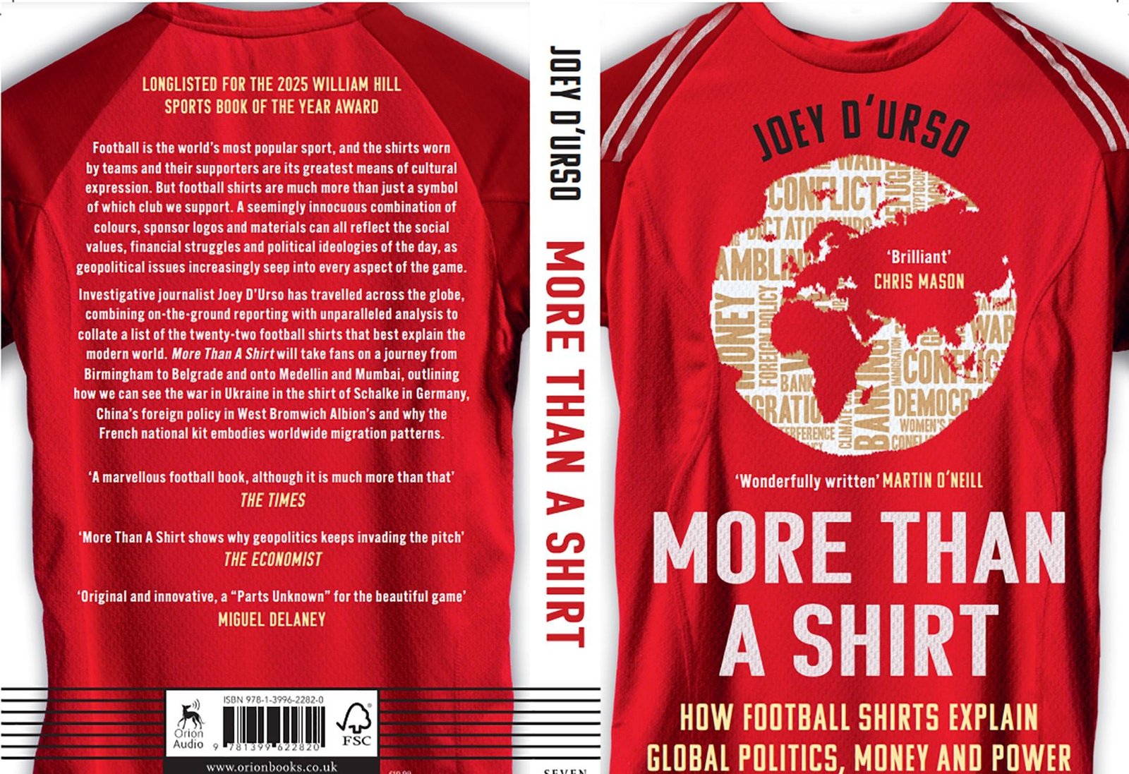 Em livro, jornalista inglês traz curiosidades da geopolítica global através de camisas de times de futebol