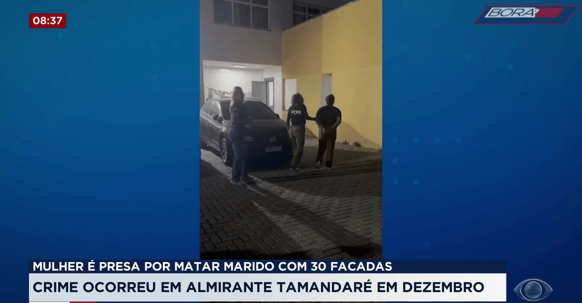 Mulher que matou marido com 30 facadas é presa em Almirante Tamandaré