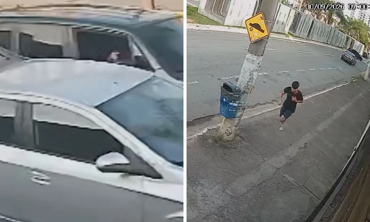 Vídeo mostra carros de estudante de medicina e bombeiro lado a lado antes de briga de trânsito que terminou em morte em Taubaté