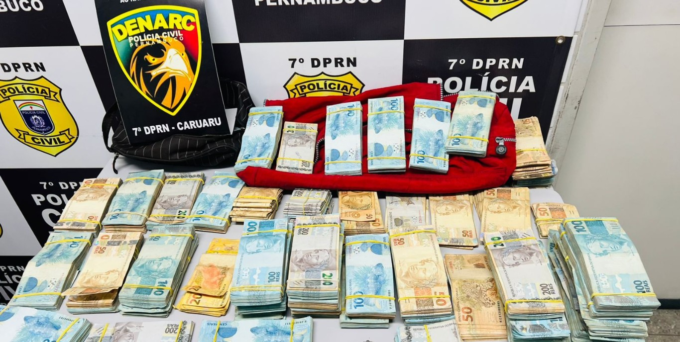 Homem é preso e R$ 495 mil são apreendidos após operação em PE | G1