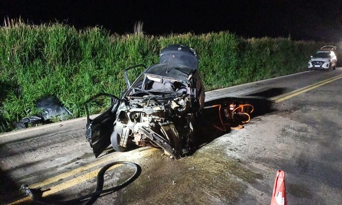 Acidente na BR-364 deixa um morto e 3 feridos em Goiás