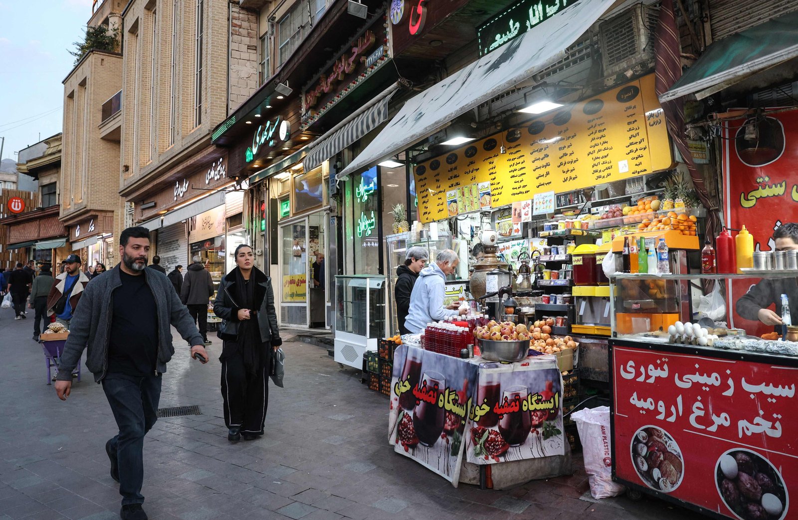 Irã proíbe exportações de alimentos devido à guerra