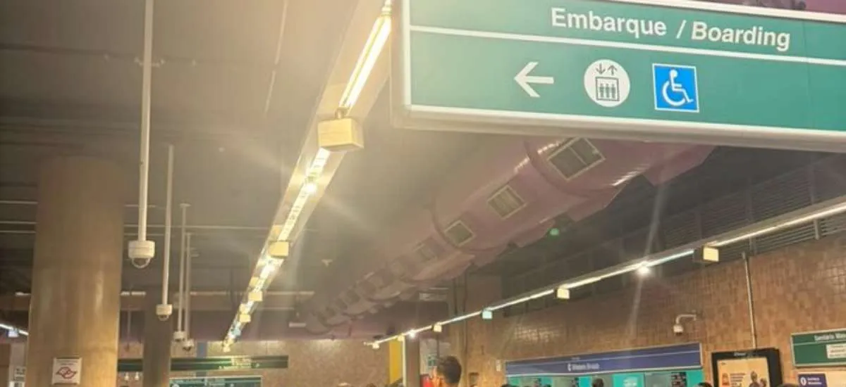 Linha 2-Verde do Metrô tem velocidade reduzida em dia de greve da CPTM