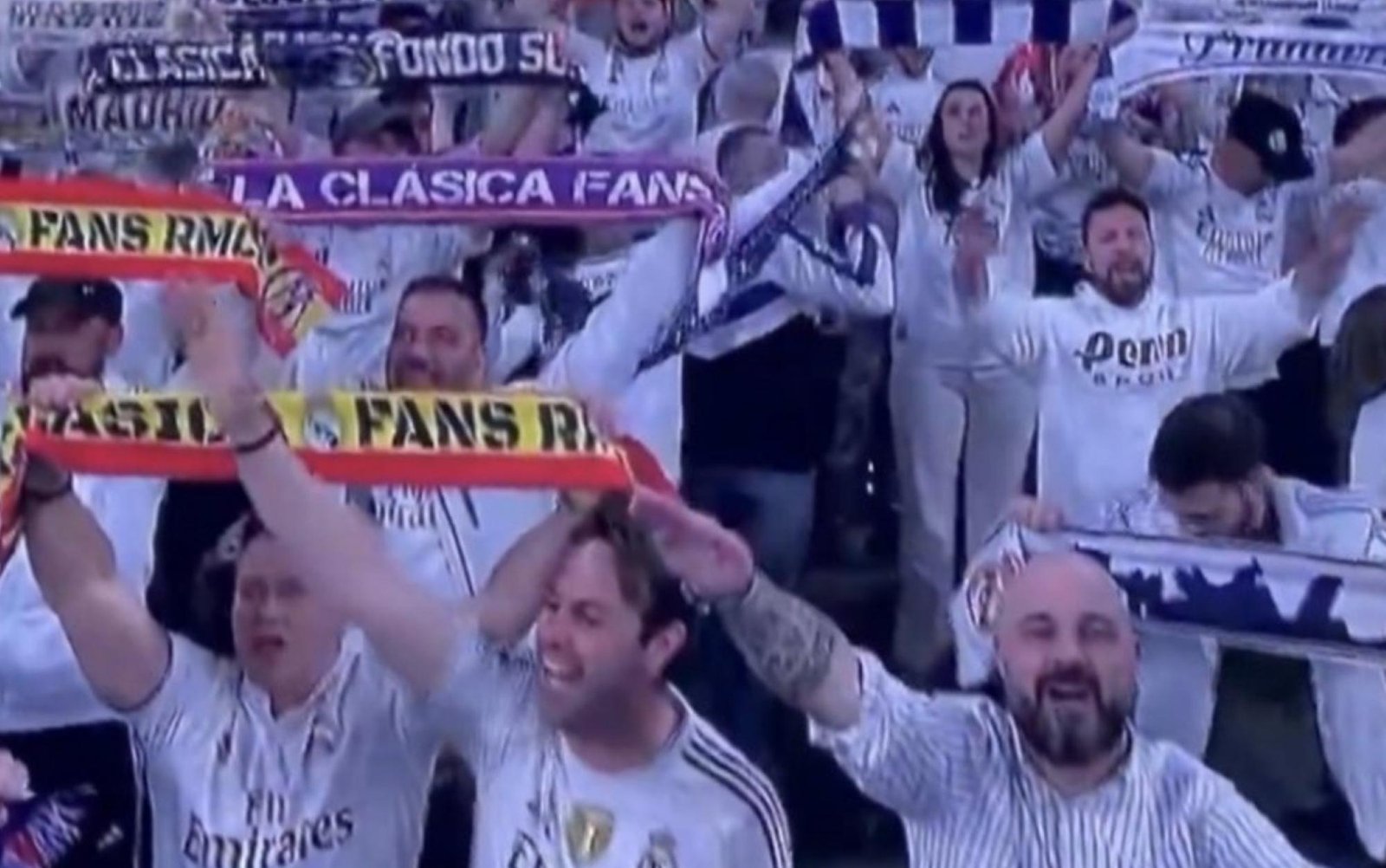 Real Madrid expulsa sócio que fez gesto nazista em jogo da Champions