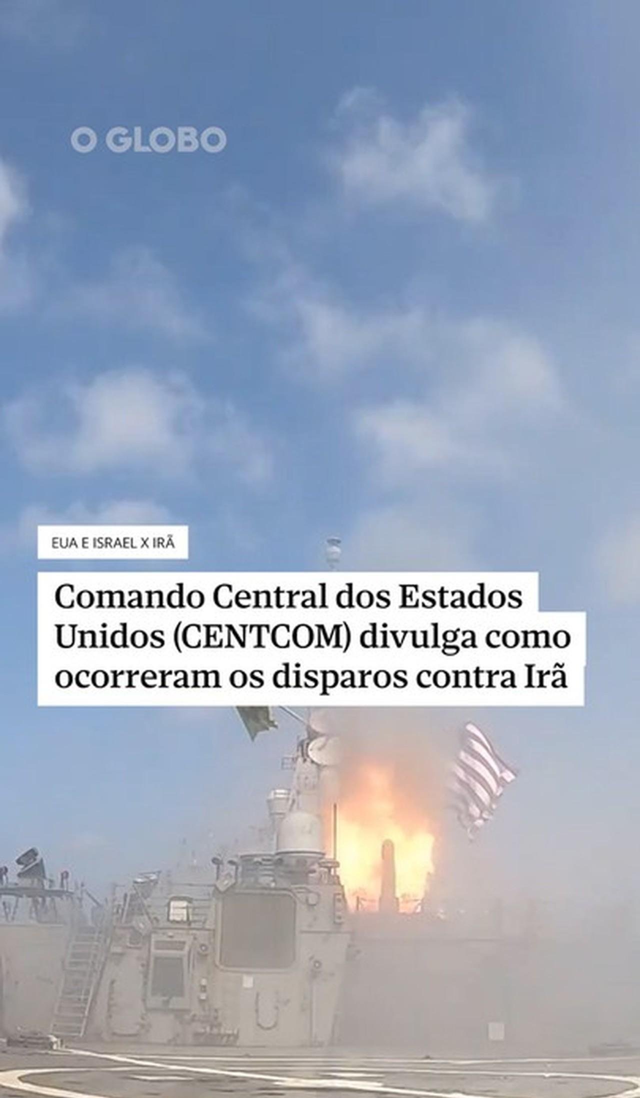 EUA divulgam imagens de ataques ao Irã; veja vídeo