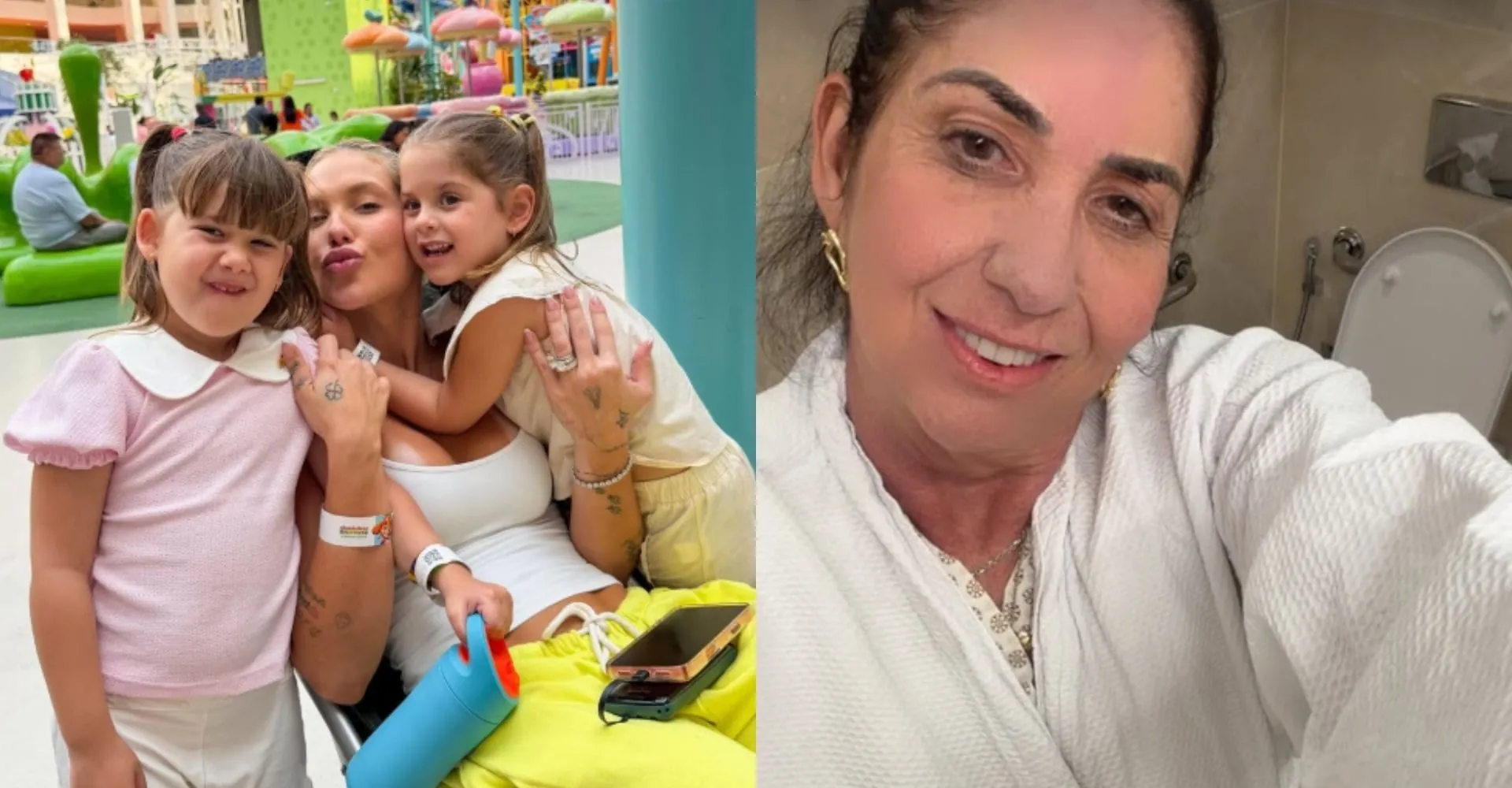 Mãe de Virginia aproveita cirurgia das netas para fazer exames; entenda