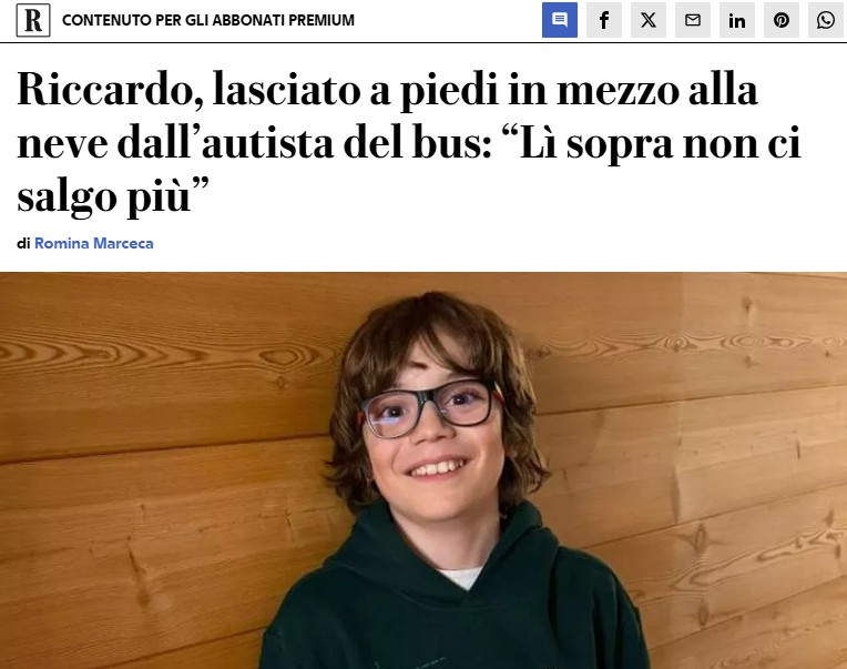 Menino caminha 6 km na neve por não conseguir pagar ônibus mais caro | G1