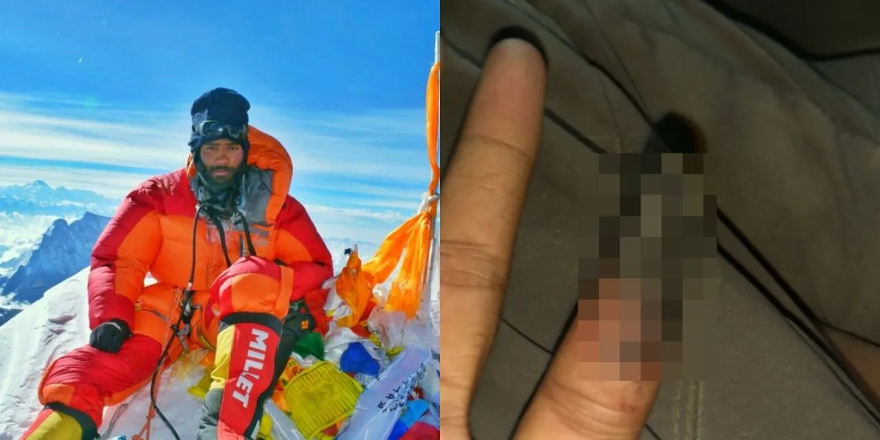 'Zona da morte': alpinista perde dedo após tirar luva por quatro minutos no topo do Everest