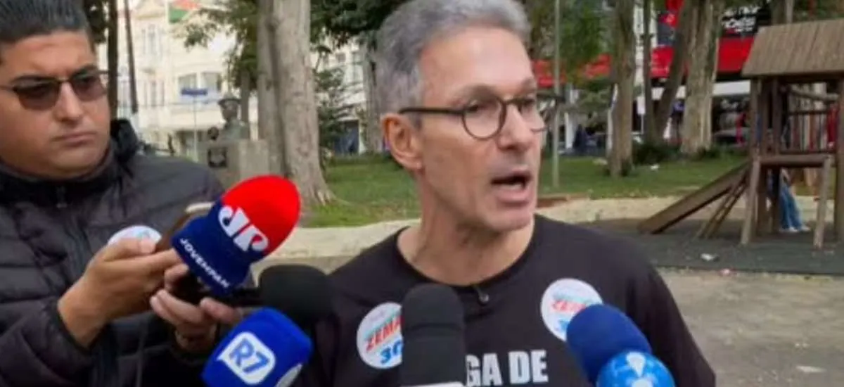 Romeu Zema cancela ida a debate da Band e aponta ausência de Lula