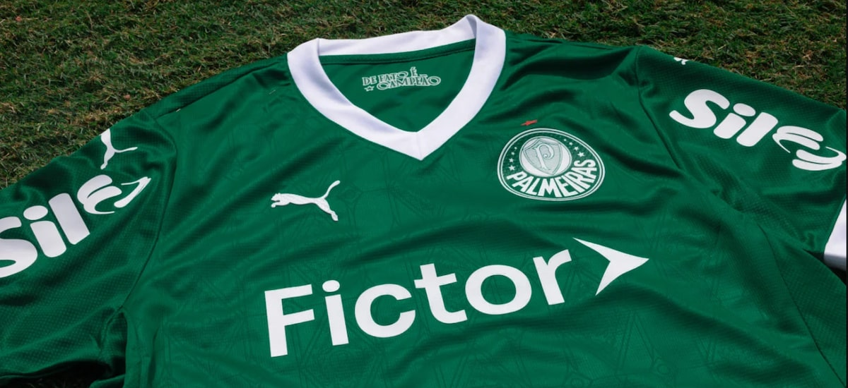 Palmeiras rescinde contrato com a Fictor após grupo pedir recuperação judicial