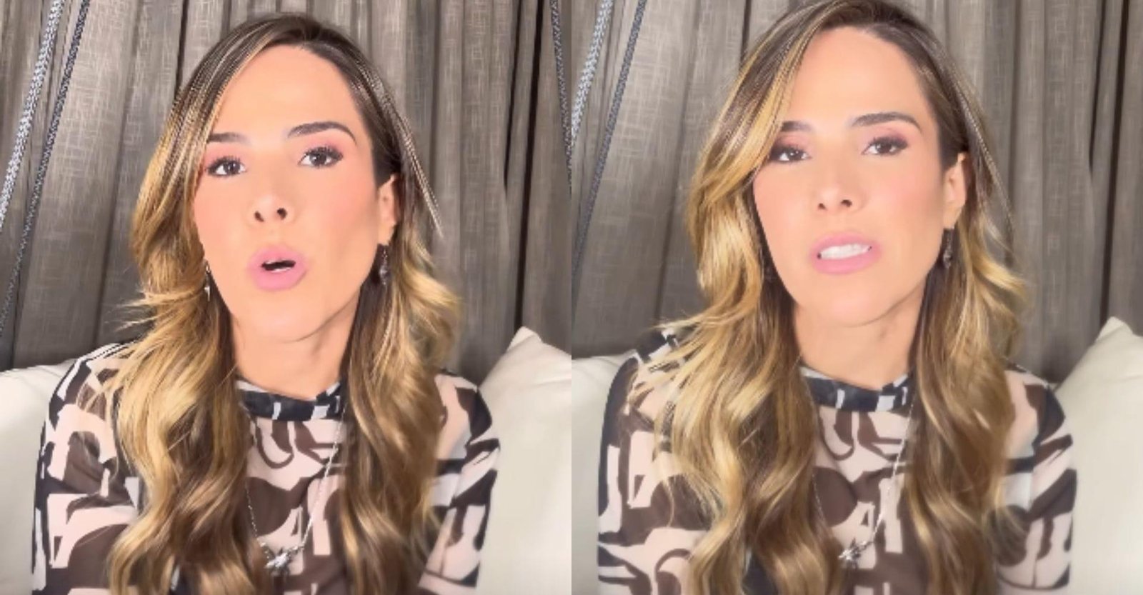 Wanessa Camargo fica presa no avião após fortes chuvas: "Apavorada"