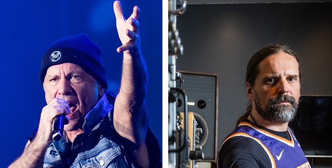 Guitarrista do Sepultura participa de disco solo do cantor do Iron Maiden em estúdio do líder dos Foo Fighters