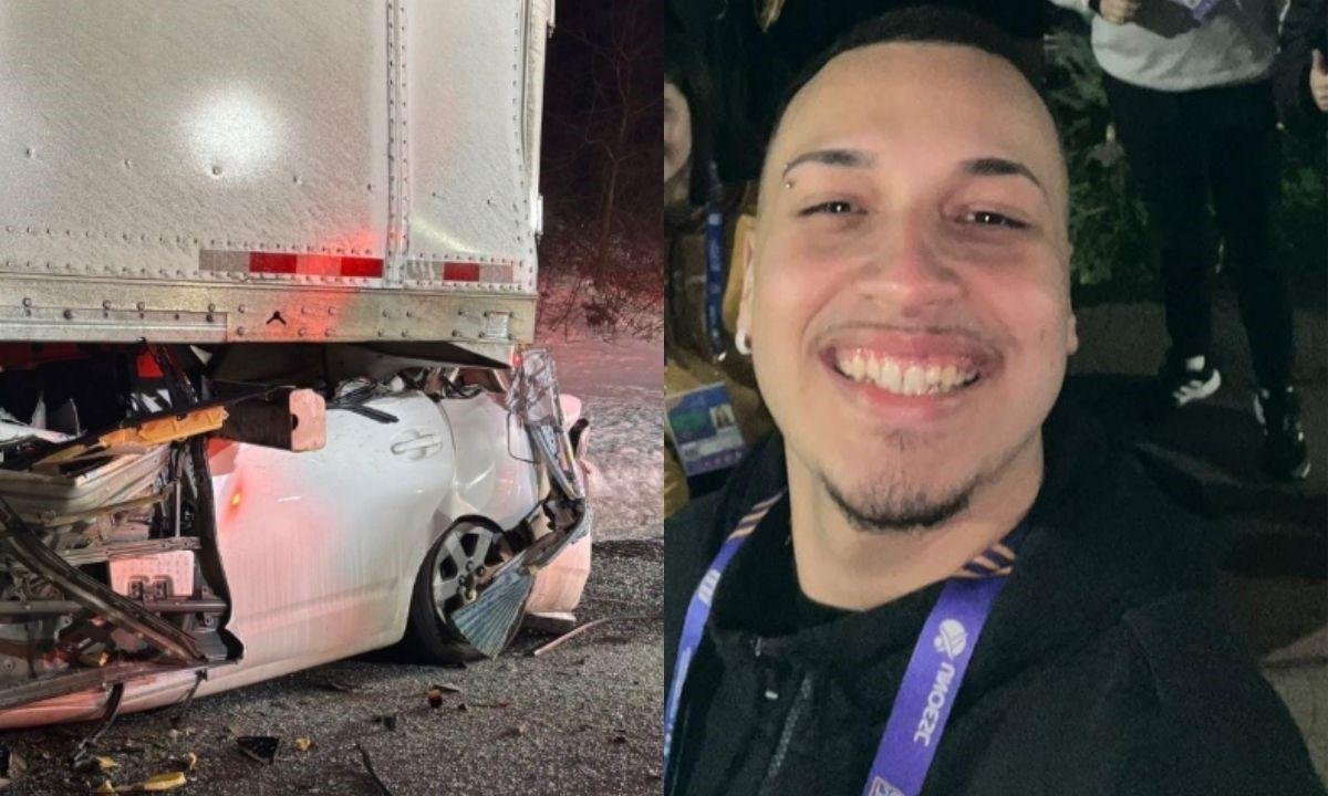 Brasileiro de 22 anos morre nos EUA em acidente com caminhão