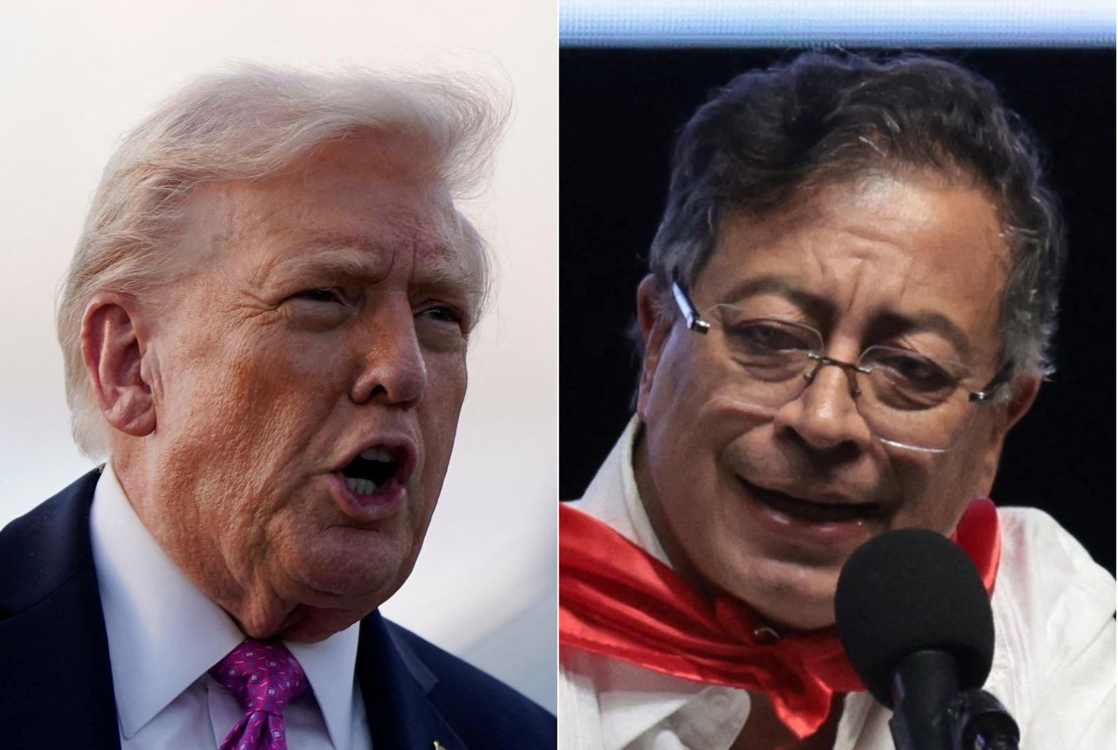 Petro e Trump se reúnem a portas fechadas, e colombiano sai da Casa Branca sem dar entrevista | G1