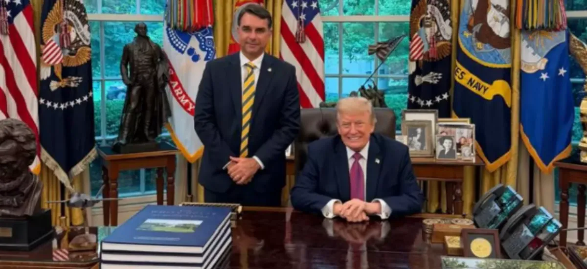 Como especialistas avaliam que encontro com Trump não deve mudar cenário eleitoral de Flávio Bolsonaro