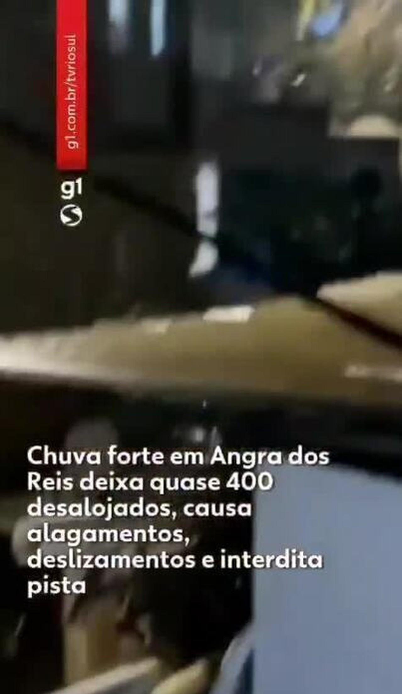 Chuva em Angra dos Reis: 392 desalojados e aulas são suspensas | G1