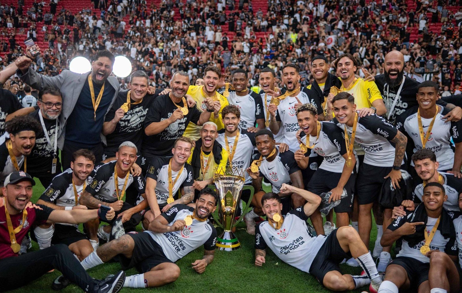 Saiba quanto o Corinthians faturou com o título da Supercopa do Brasil