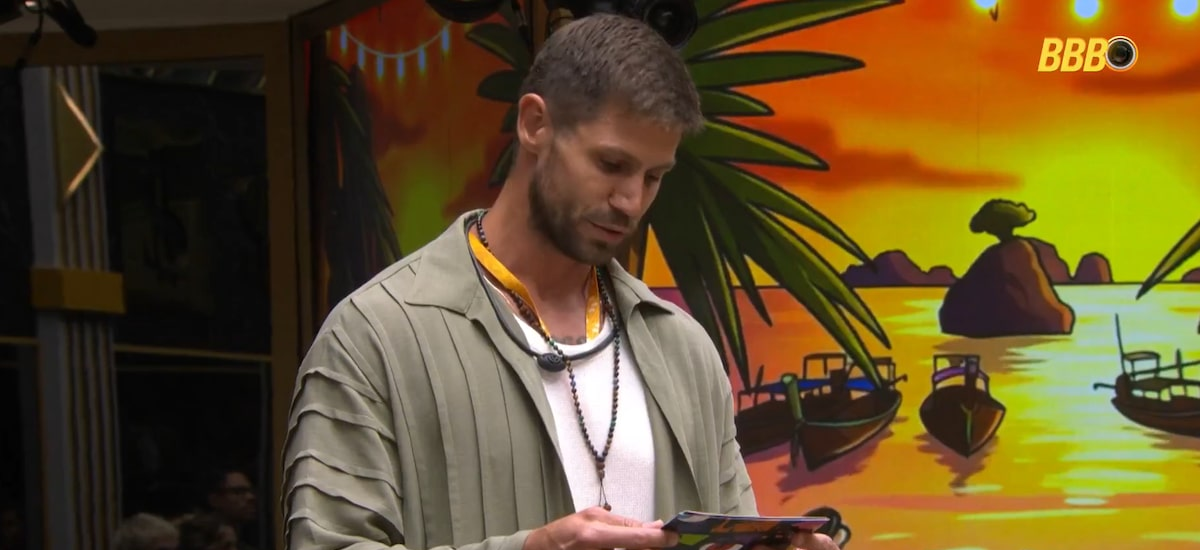 BBB 26: Quem Jonas escolheu vetar de sua terceira Festa do Líder hoje?