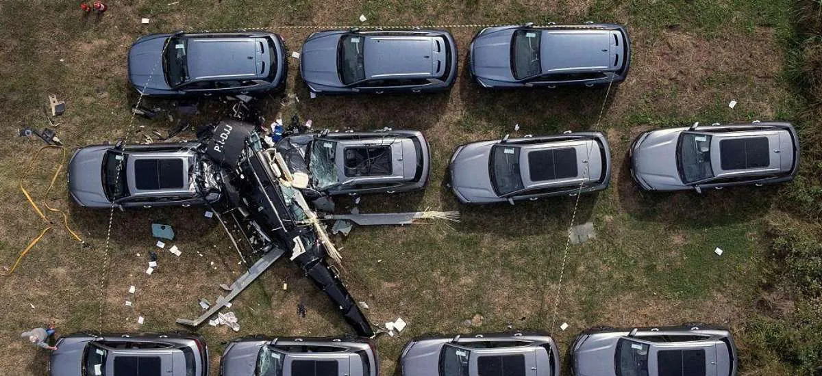 Queda de helicópteros no Rio de Janeiro deixa 6 mortos; o que se sabe